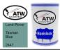 Preview: Land-Rover, Tasman Blue, 2447: 500ml Lackdose, von ATW Autoteile West.